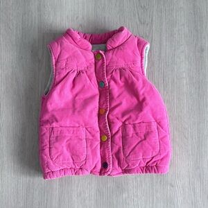 Carter’s Pink Corduroy Vest- Size 3T
